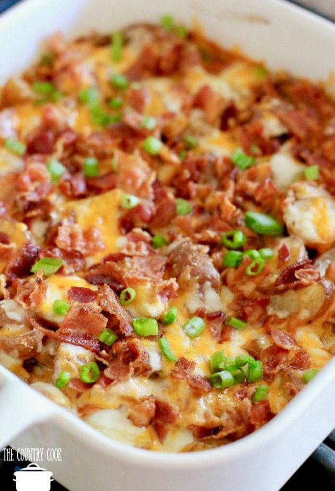 Bacon Cheddar Roasted Potatoes