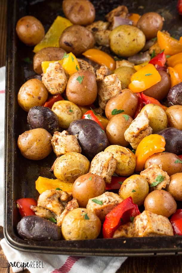 Chicken Fajita Sheet Pan Dinner