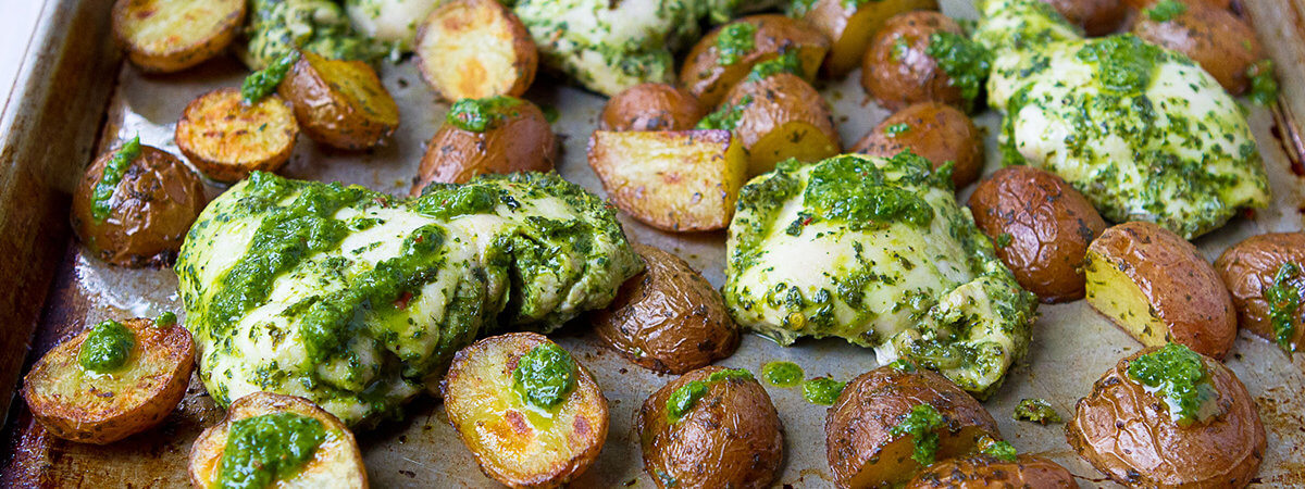 Chimichurri Roasted Potato & Chicken