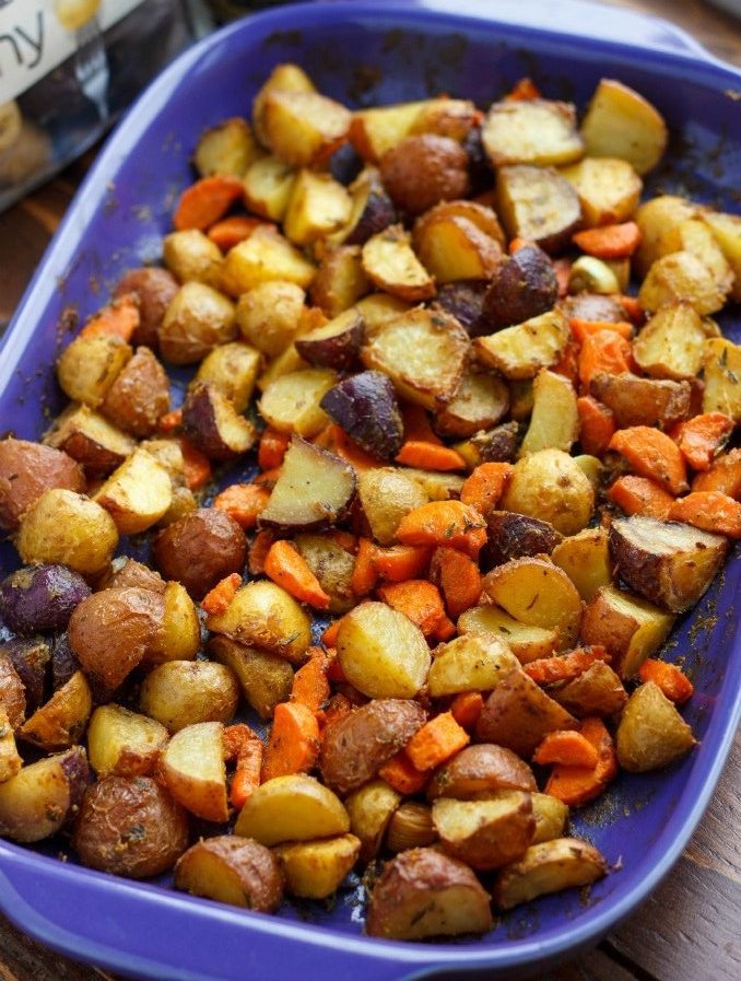 Roasted Dijon Potatoes