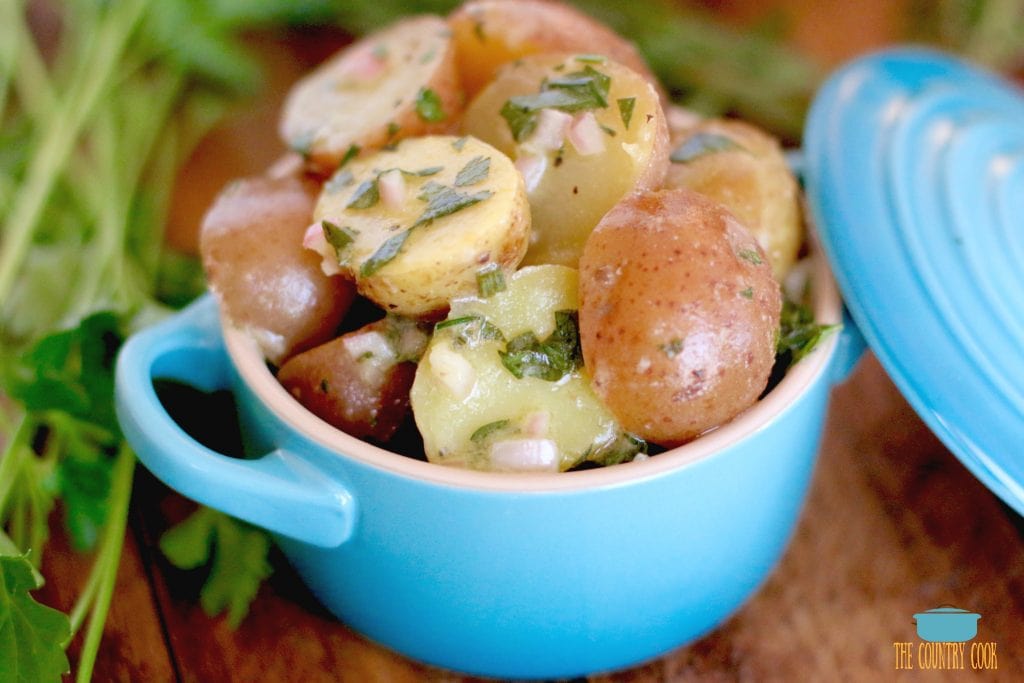 Salade de pommes de terre à la française