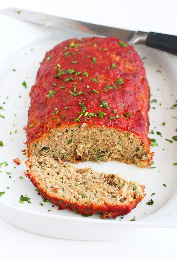 Italian Turkey, Potato, and Zucchini Meatloaf Recipe