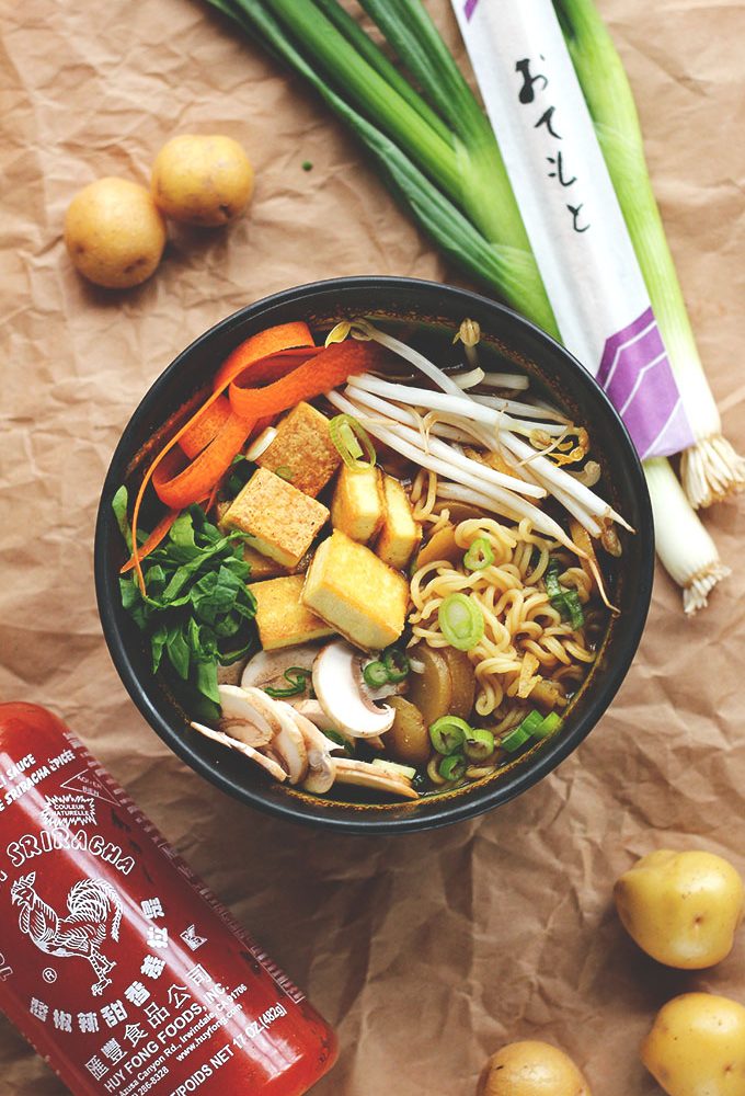 Easy Vegan Shōyu Ramen with Potatoes