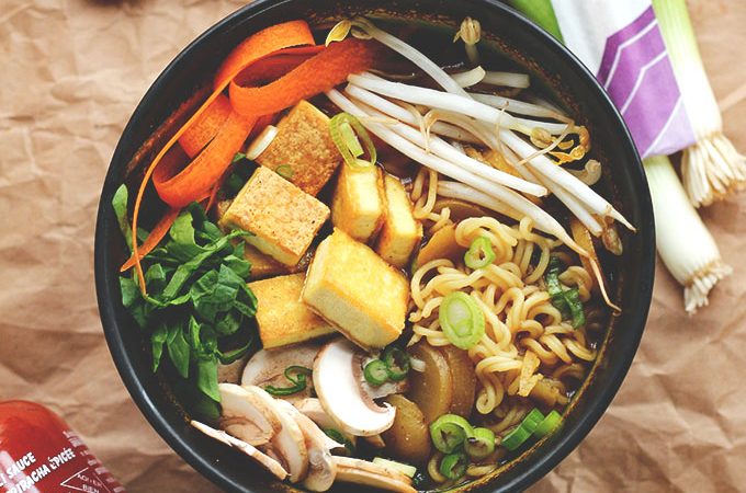 Easy Vegan Shōyu Ramen with Potatoes