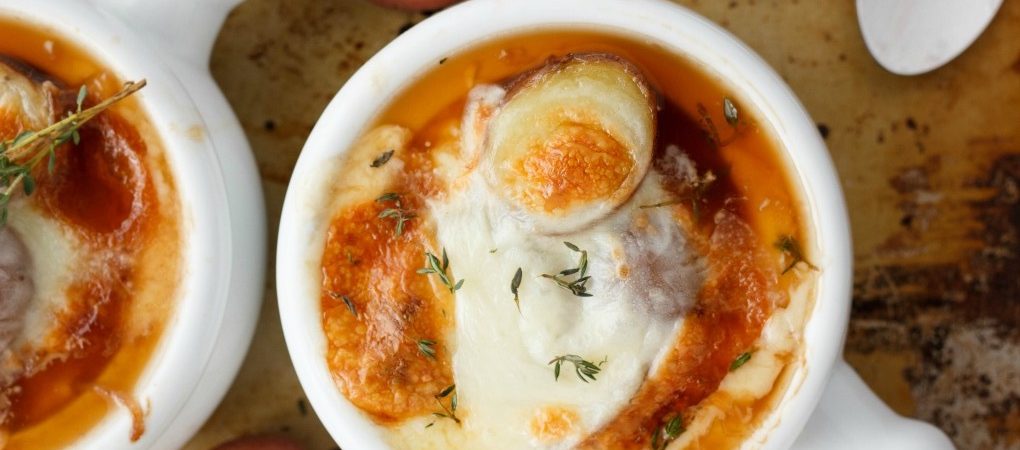 French Onion and Potato Soup