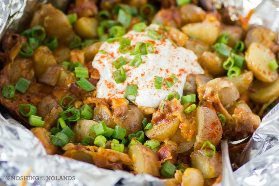 Slow Cooker Bacon Cheese Ranch Potatoes