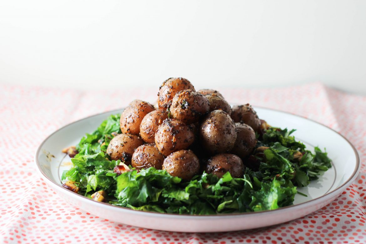 Sweet and Salty Potato Salad