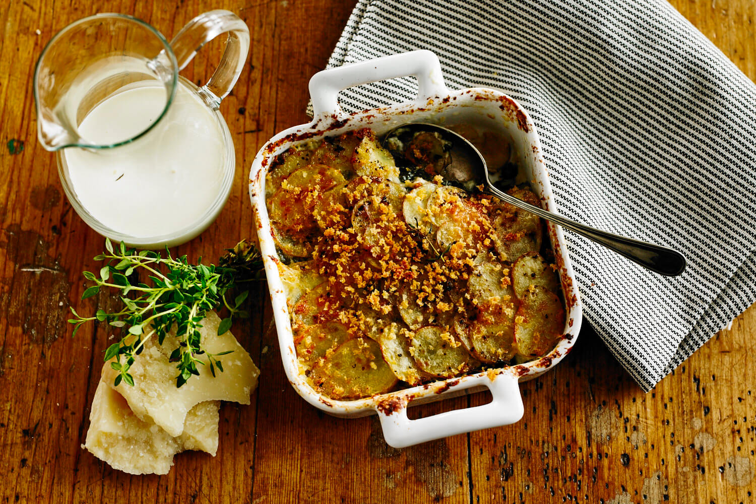 Gratin de pommes de terre au taleggio