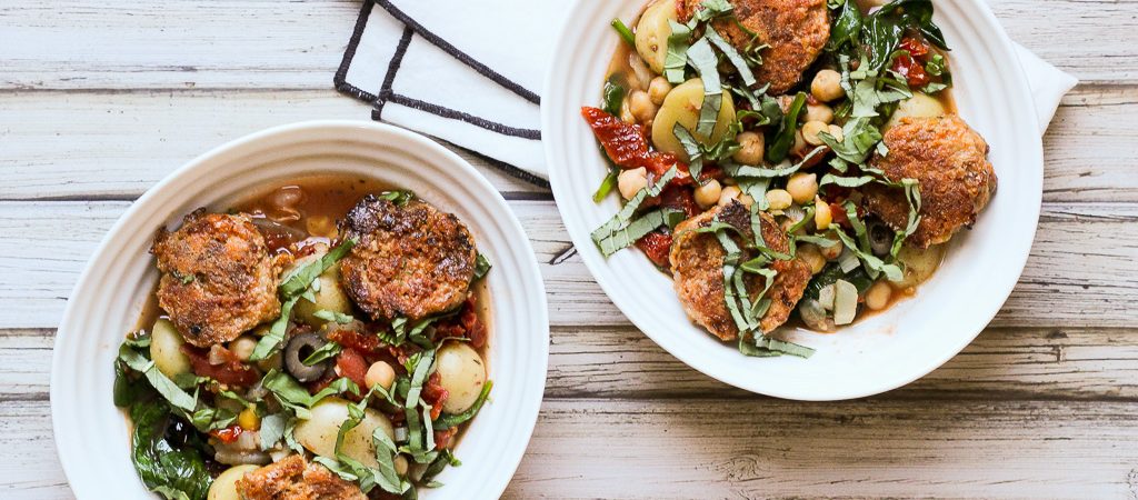 Mediterranean Meatball Stew