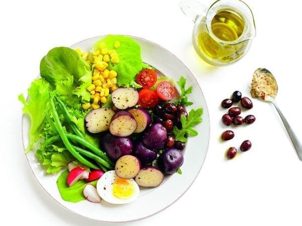 Niçoise Salad with Potatoes and Dijon Vinaigrette