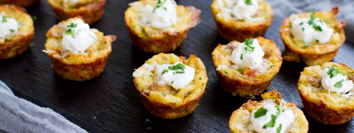 Baked Mashed Potato Bites