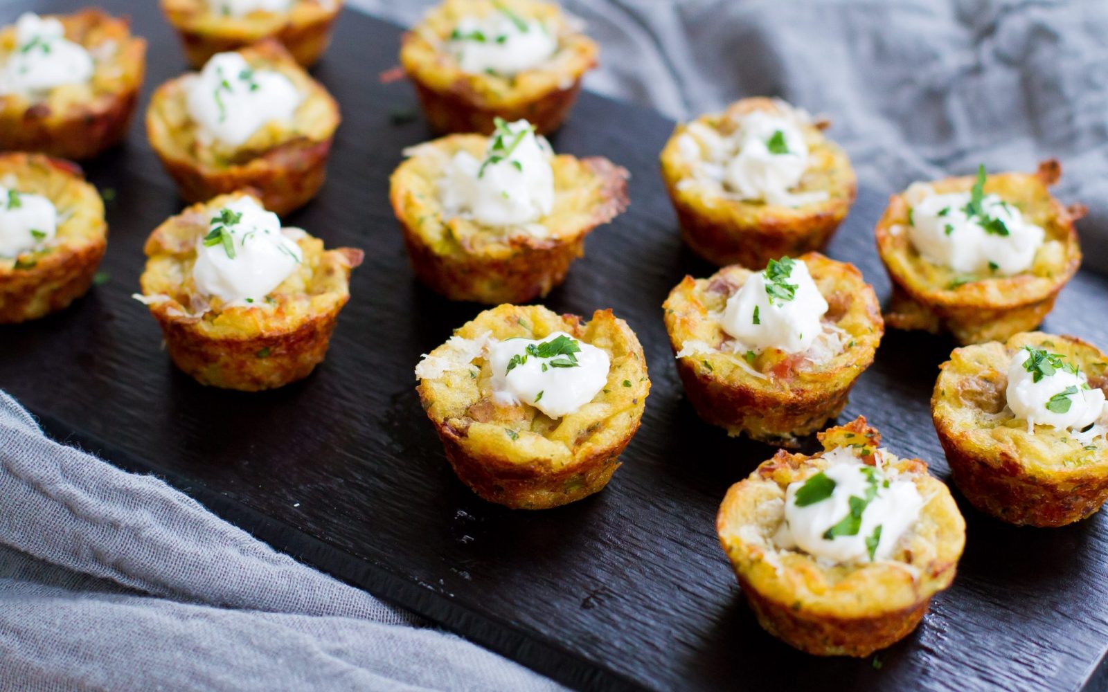 Baked Mashed Potato Bites