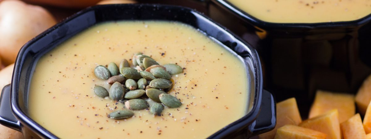 Creamy Little Potato Pumpkin Soup