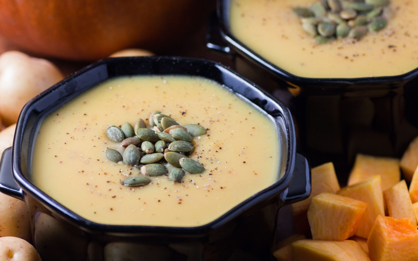 Creamy Little Potato Pumpkin Soup