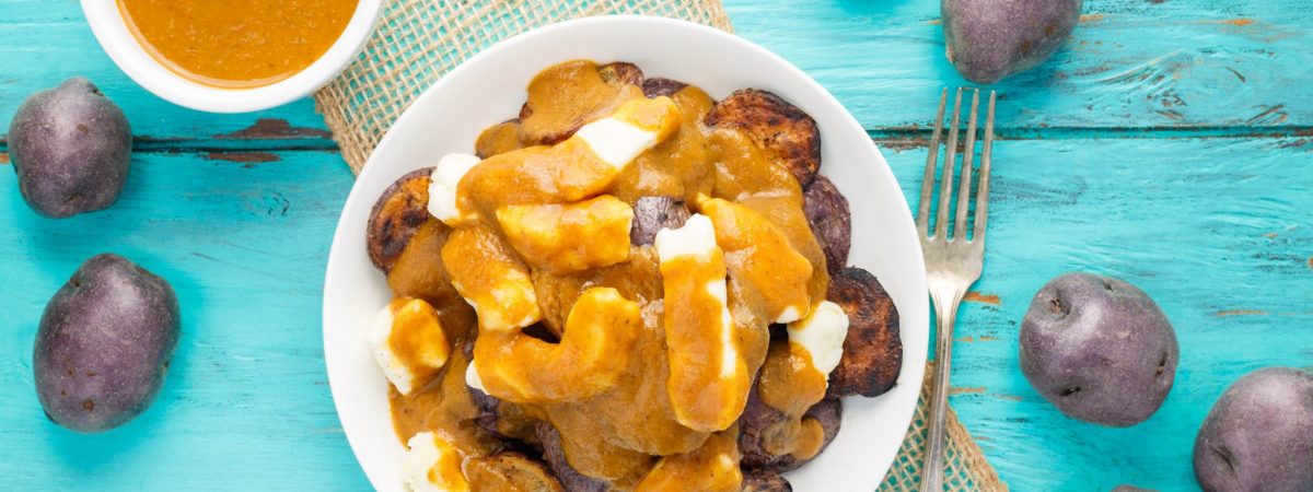 Grilled Potato Poutine