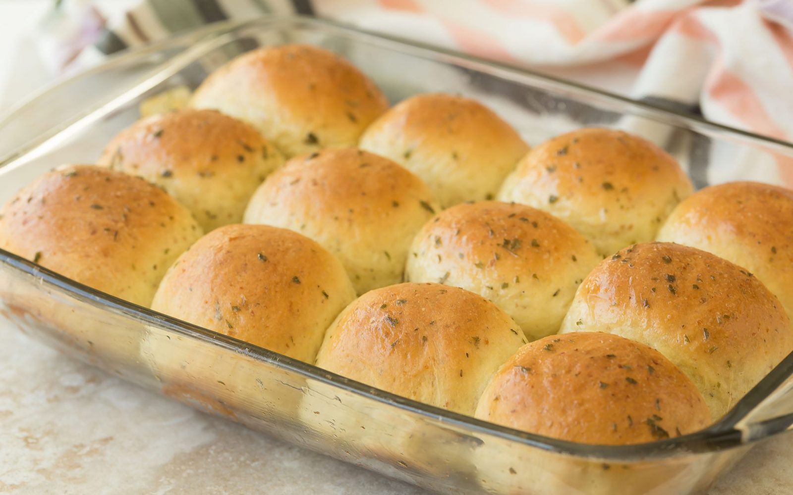 Garlic Herb Potato Rolls