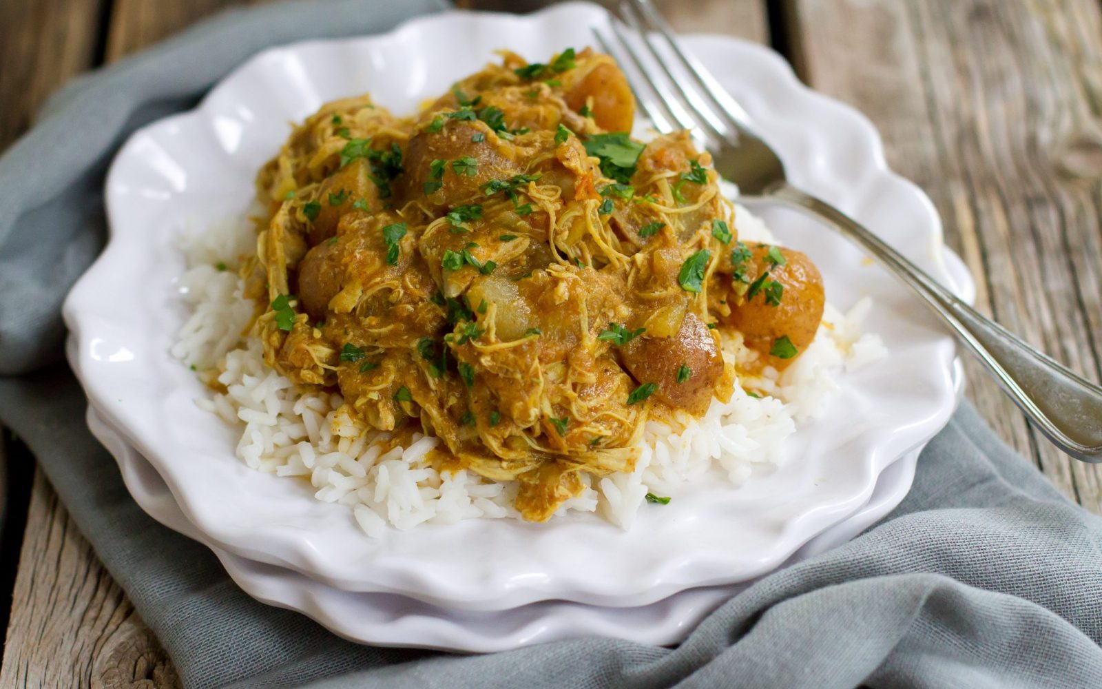 Chicken Curry with Potatoes