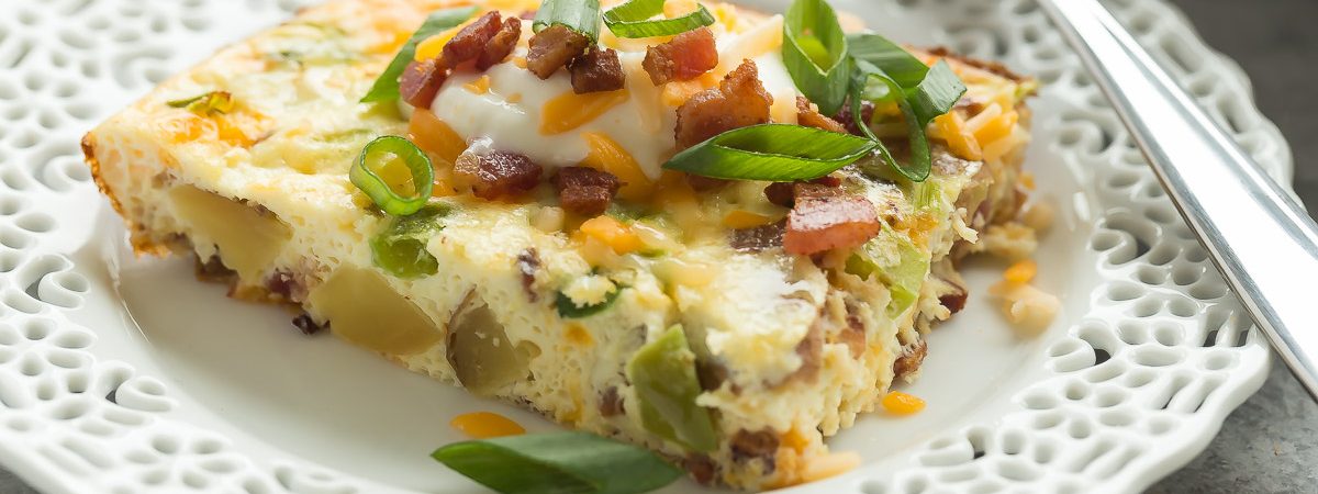 Loaded Baked Potato Breakfast Casserole