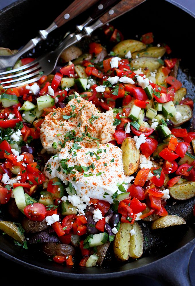 Recette de Nachos de Pommes de terre méditerranéens