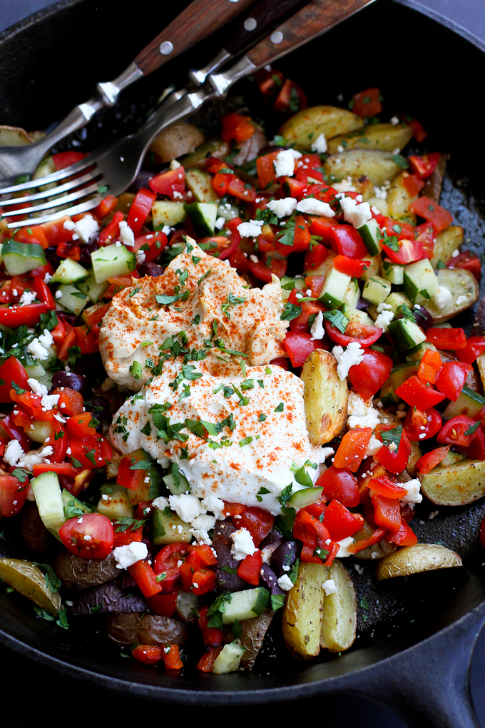 Recette de Nachos de Pommes de terre méditerranéens