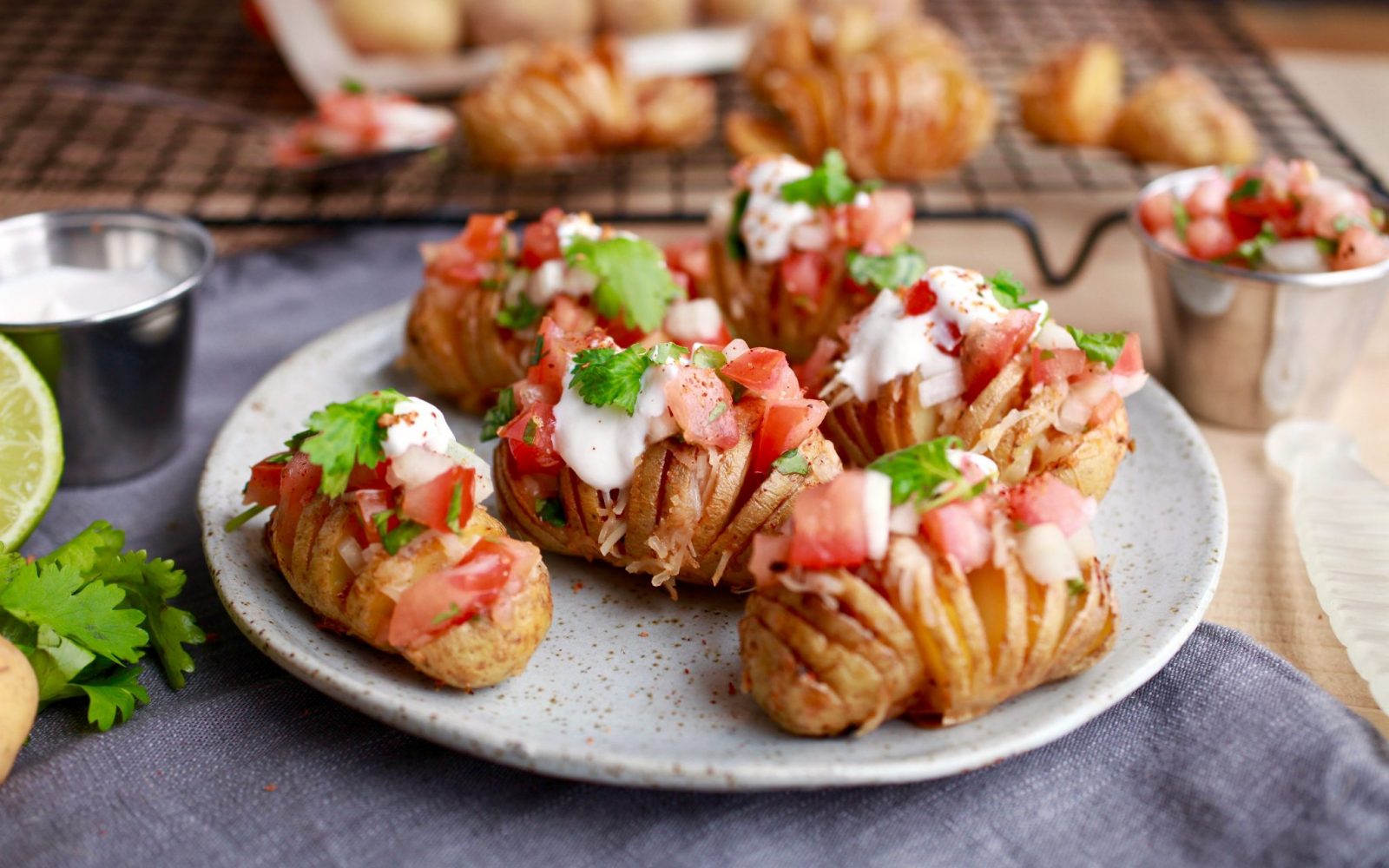 Minipommes de terre rôties à la suédoise de saveur tex-mex