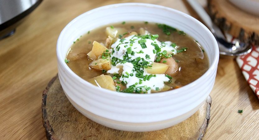 Smoky Bacon Leek & Potato Soup