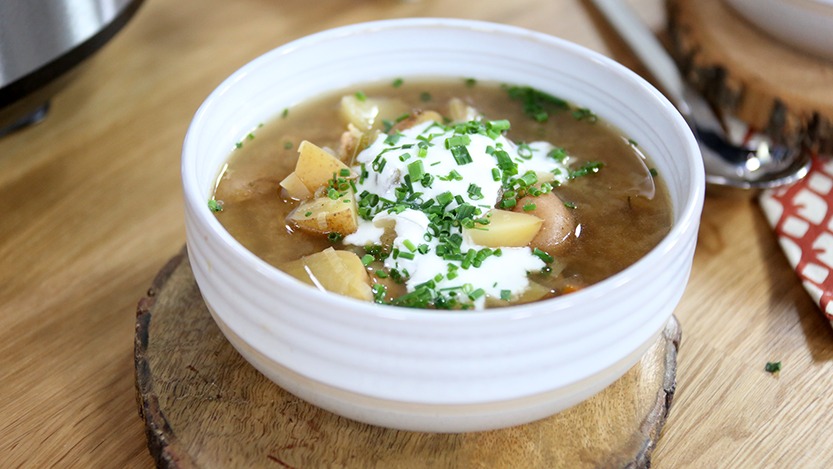 Smoky Bacon Leek & Potato Soup