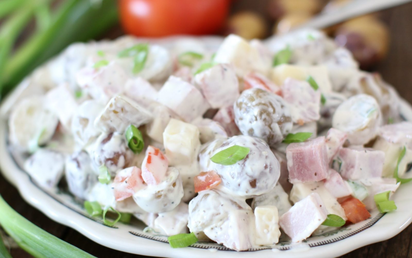 Potato and Ham Salad