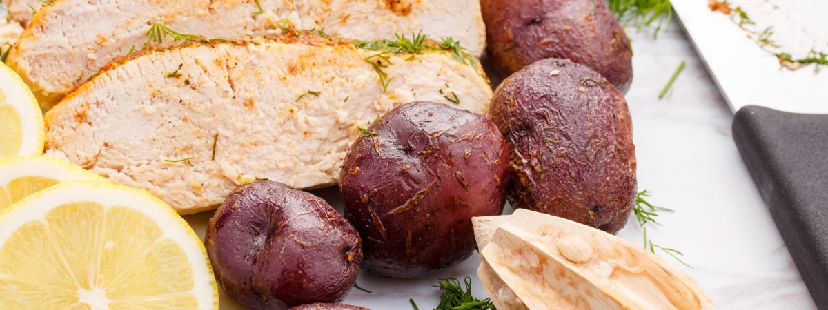 Slow Cooker Lemon-Dill Turkey Breast and Potatoes