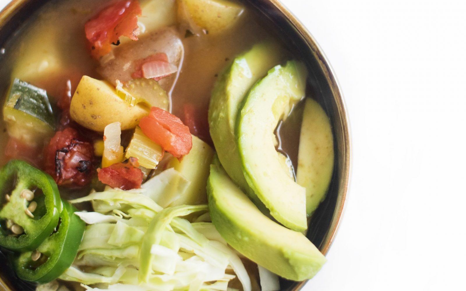 Southwestern Chipotle Vegetable Soup