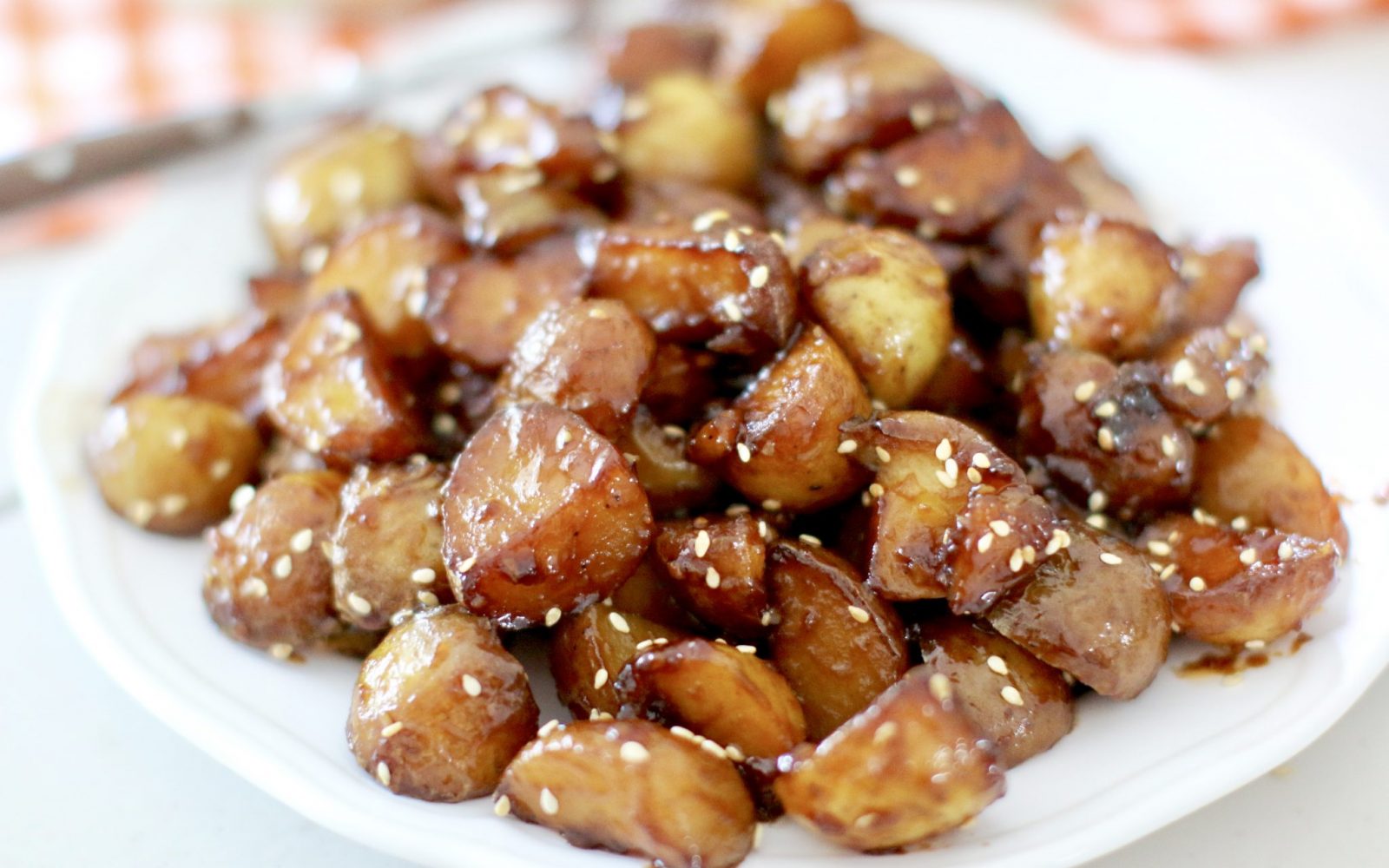 Sticky Potatoes