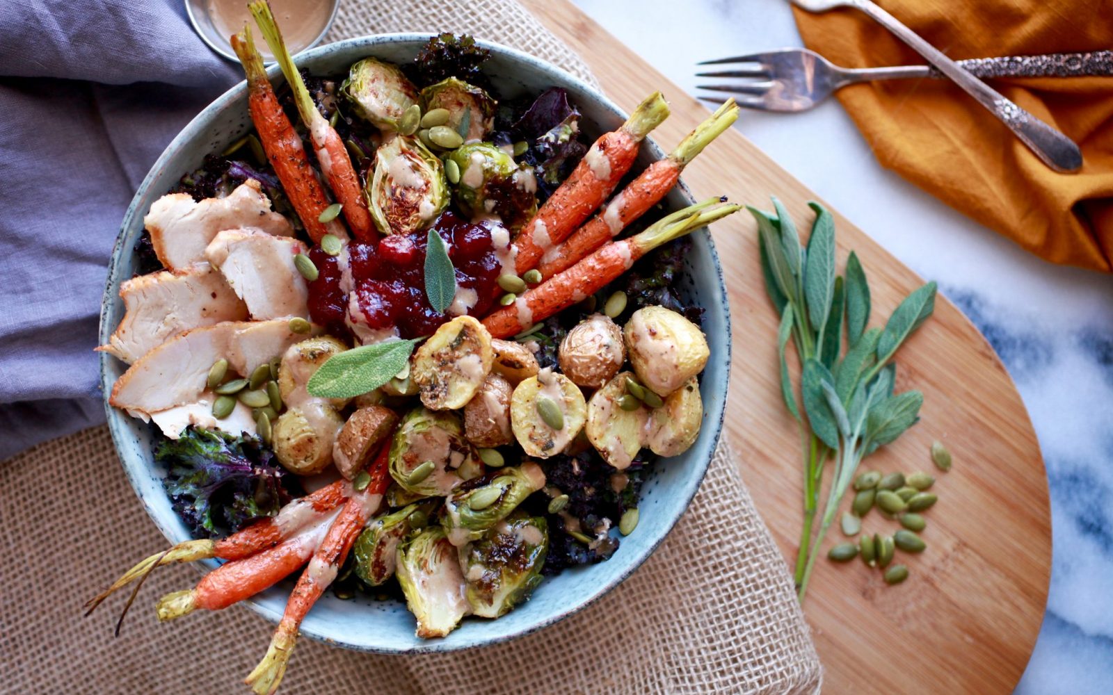 Thanksgiving Abundance Bowl