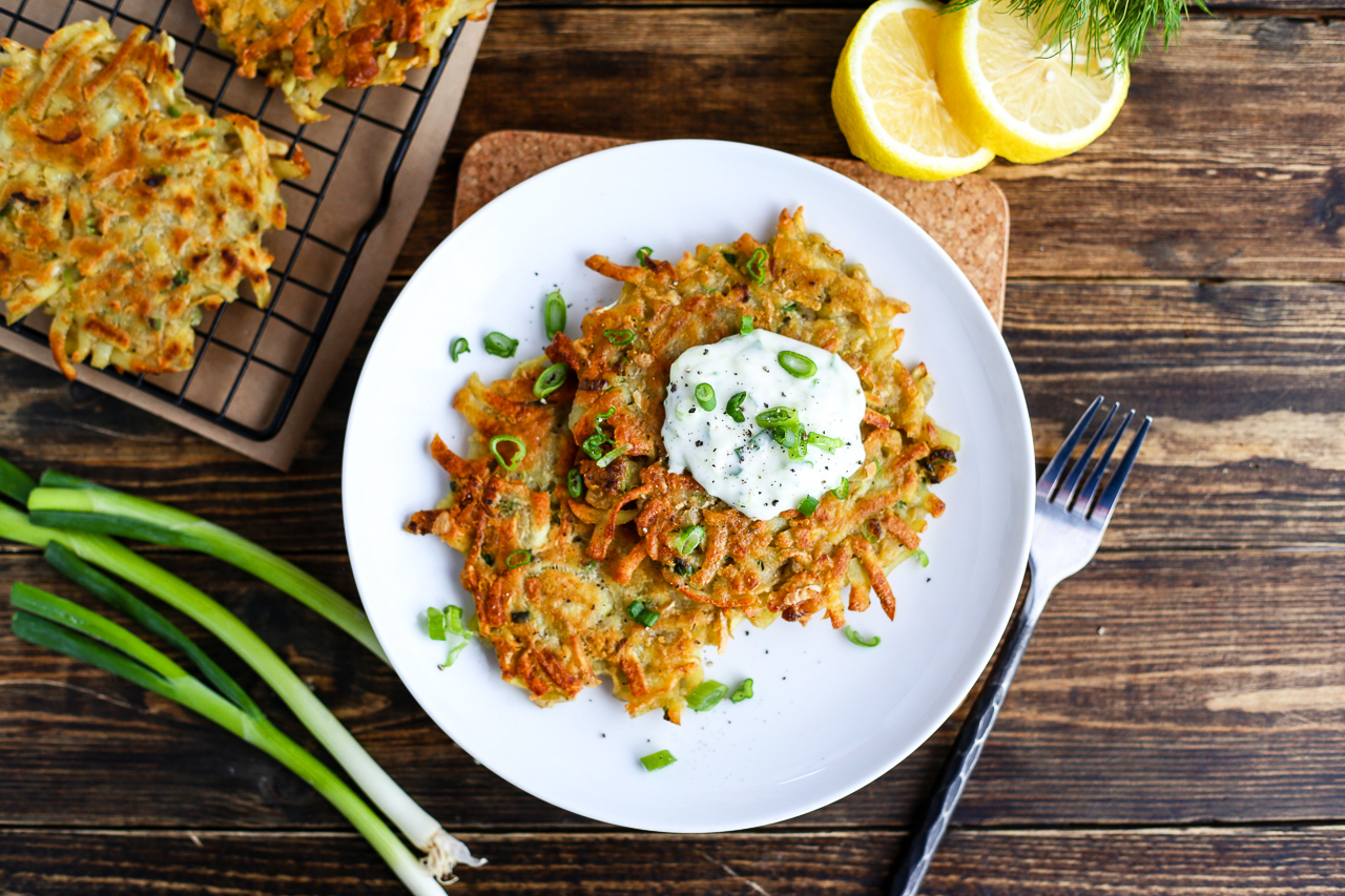 Vegan Potato Latkes