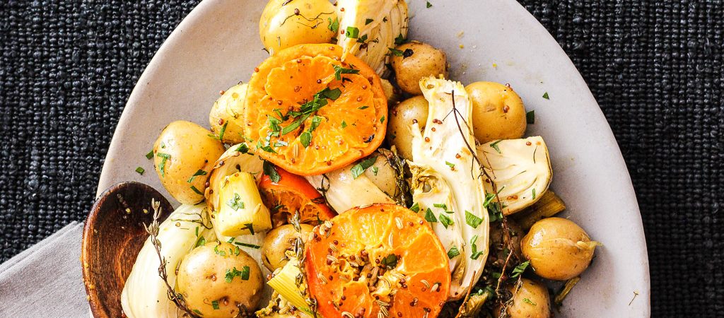 Clementine Fennel Potatoes