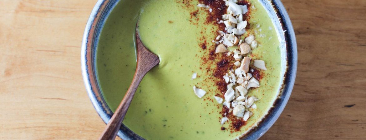 Creamy Cashew Curry Potato Soup