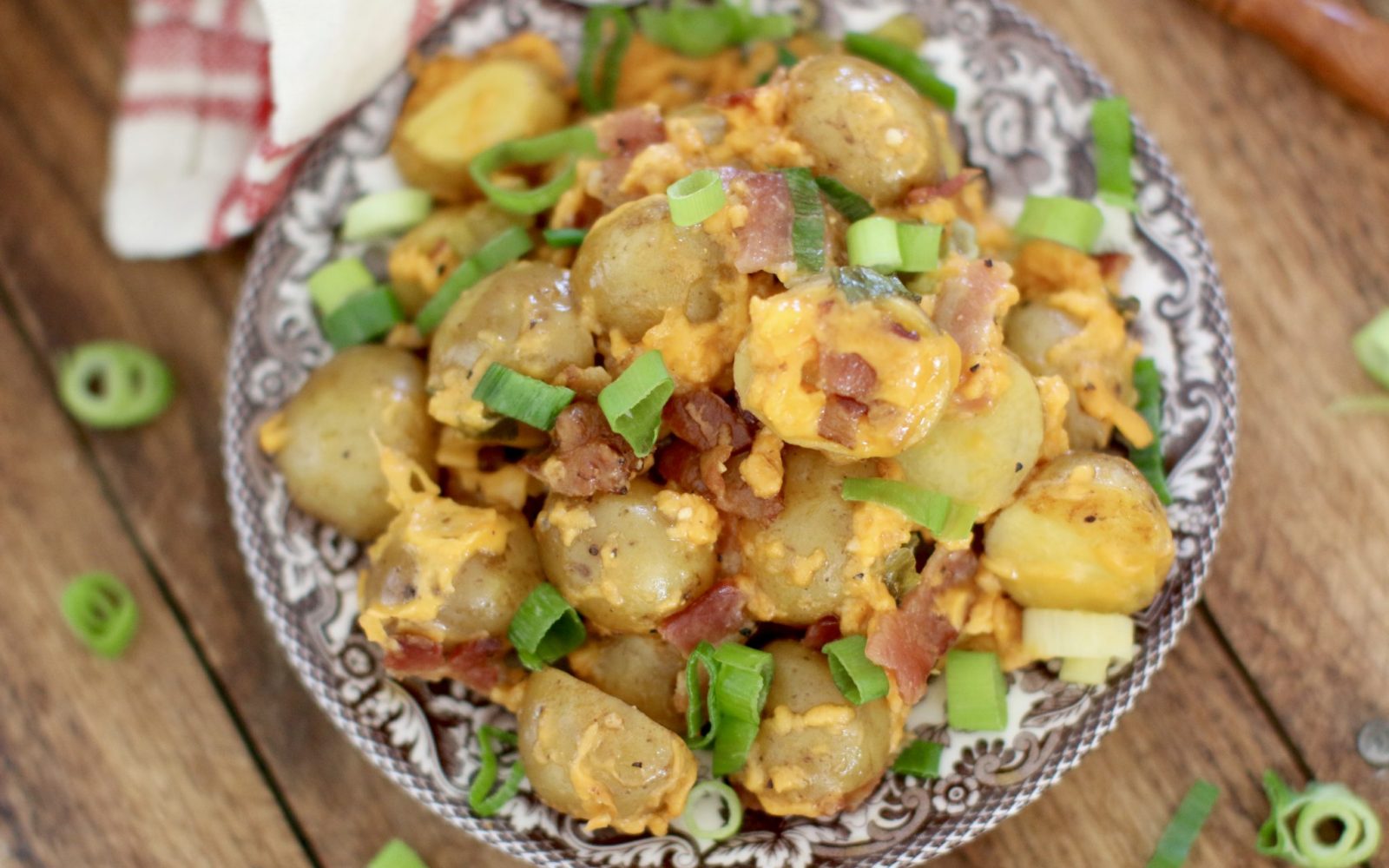 Loaded Crock Pot Little Potatoes