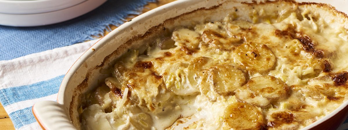 Michael’s Little Potato and Leek Bake