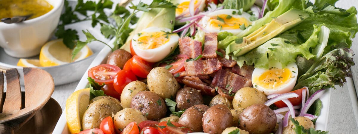 Healthy Potato Cobb Salad