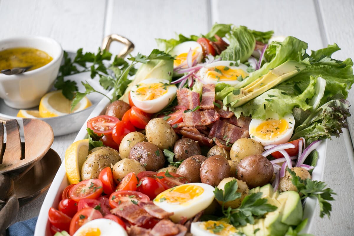 Healthy Potato Cobb Salad