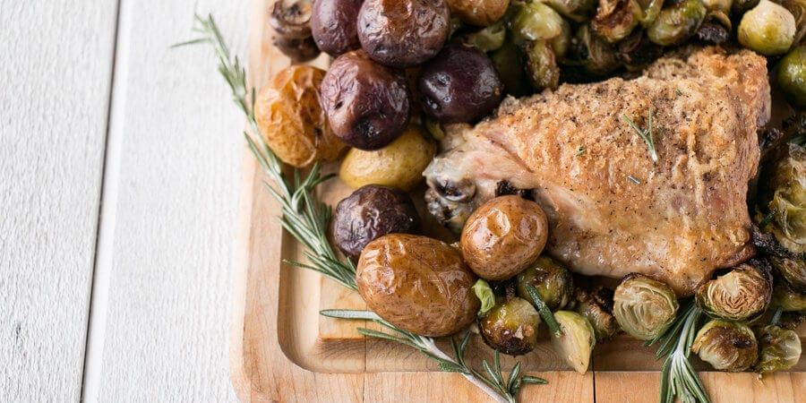 Sheet Pan Turkey and Potatoes