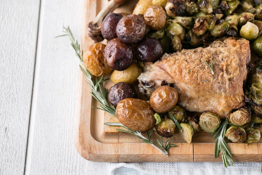 Sheet Pan Turkey and Potatoes