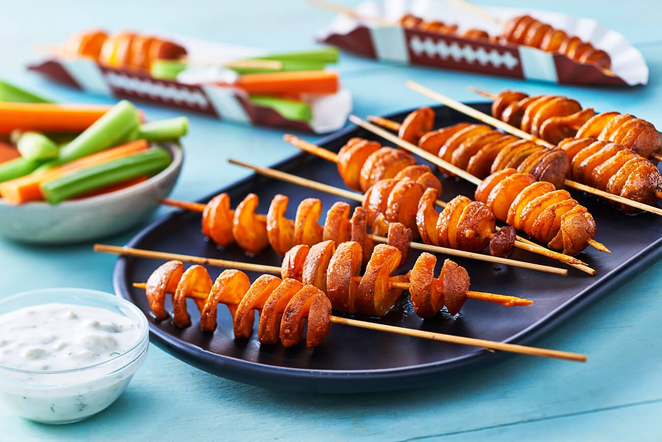 Buffalo Tornado Potato Pops