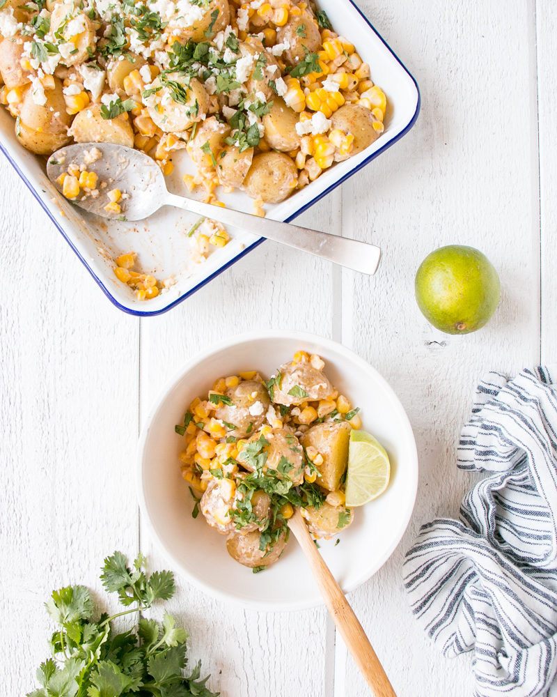 Mexican Street Corn Potato Salad