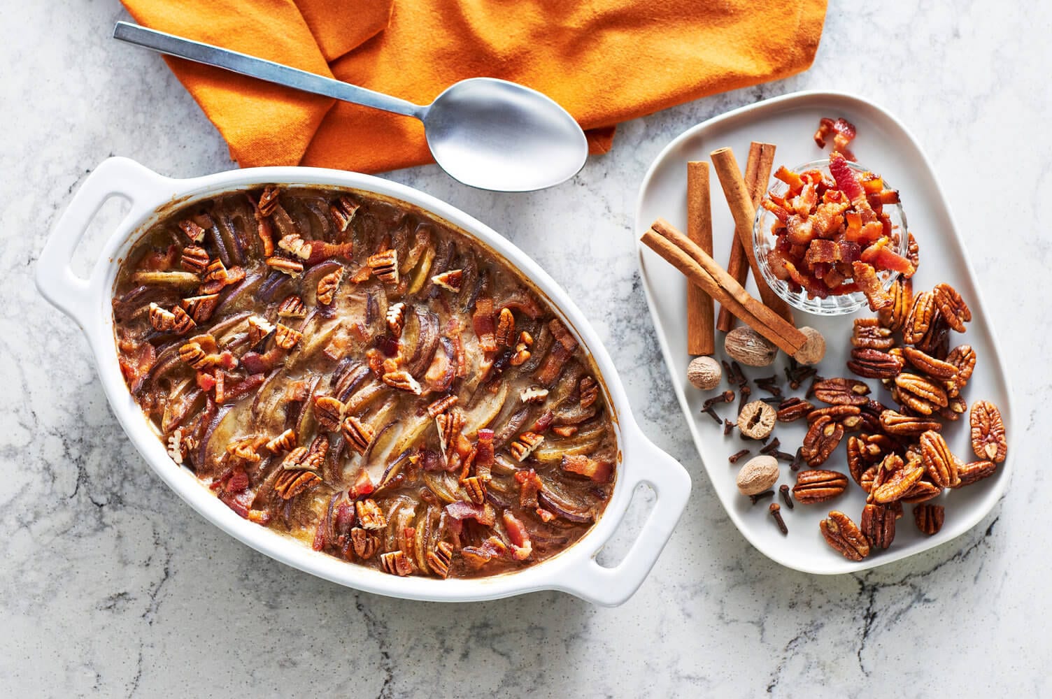 Pumpkin Spice Scalloped Potatoes