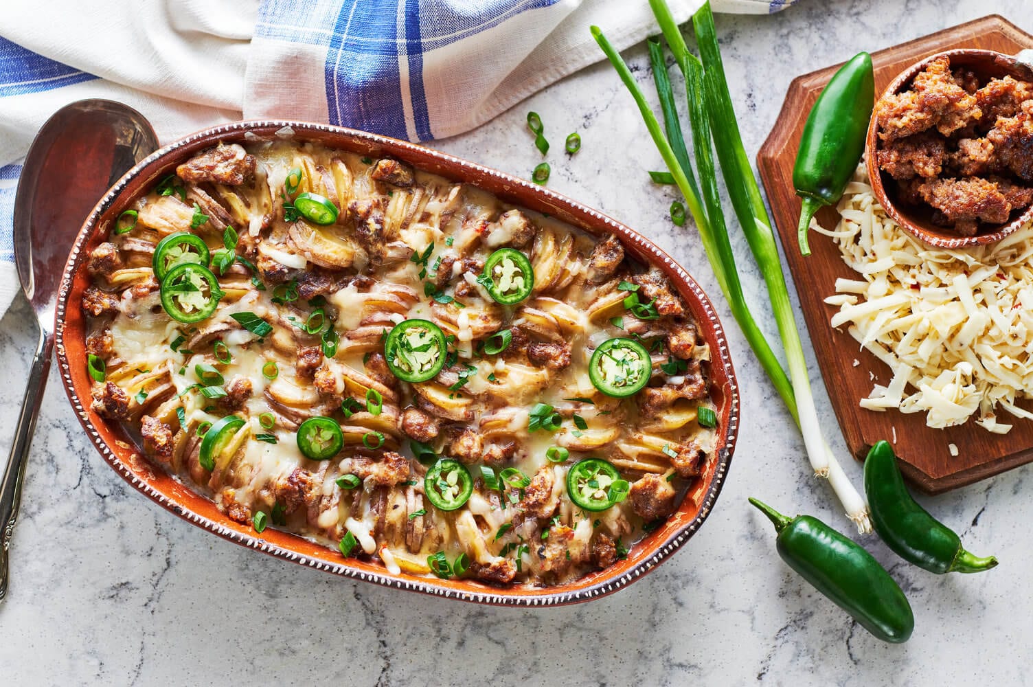 Tex-Mex Scalloped Potatoes