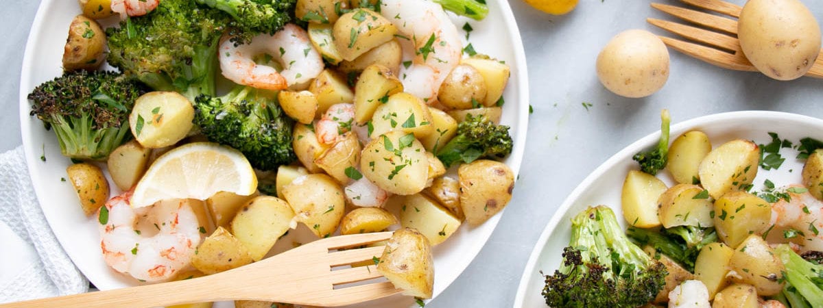 Sheet Pan Shrimp and Potatoes