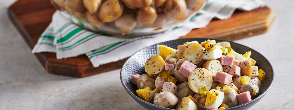 Smoked Ham Potato Salad