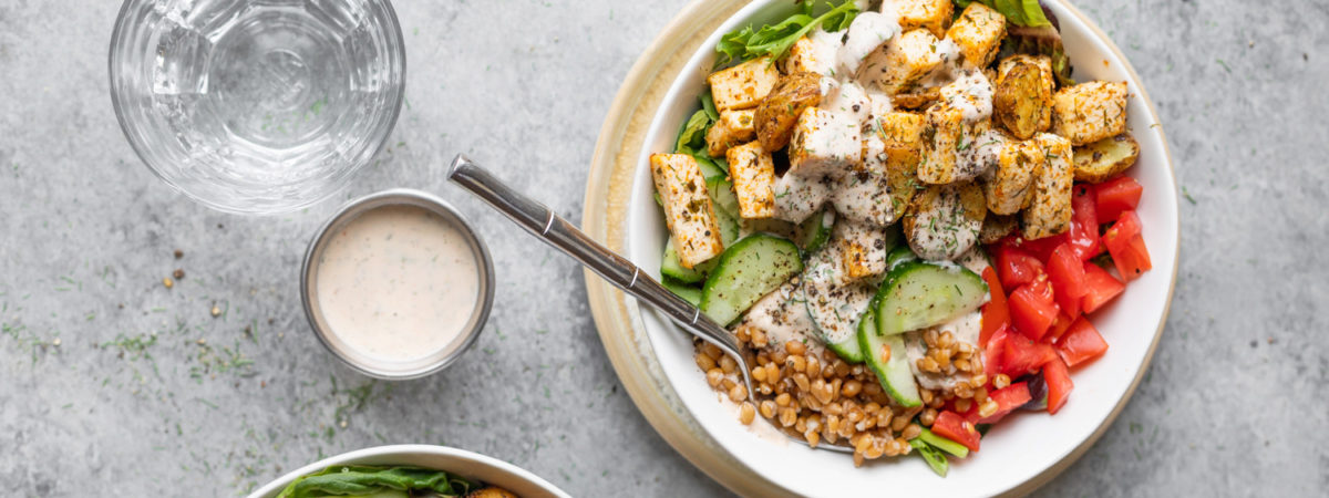 Sheet Pan Ranch Bowls