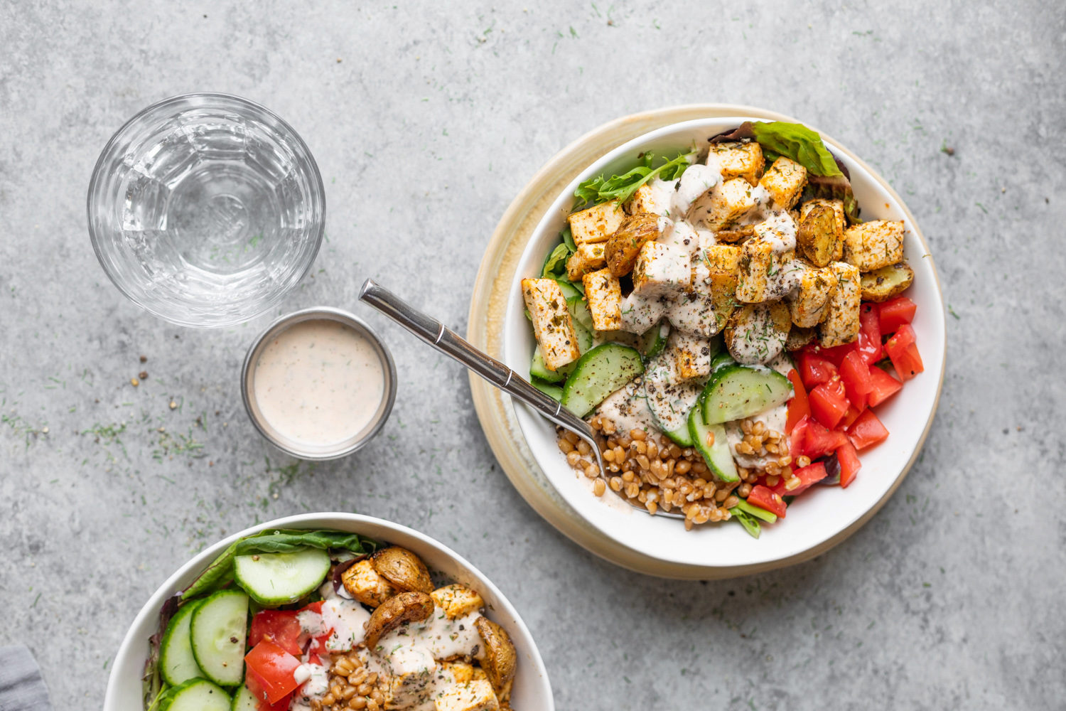 Sheet Pan Ranch Bowls