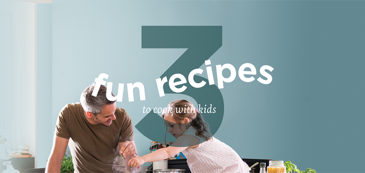 3 Fun Recipes to Cook with Kids